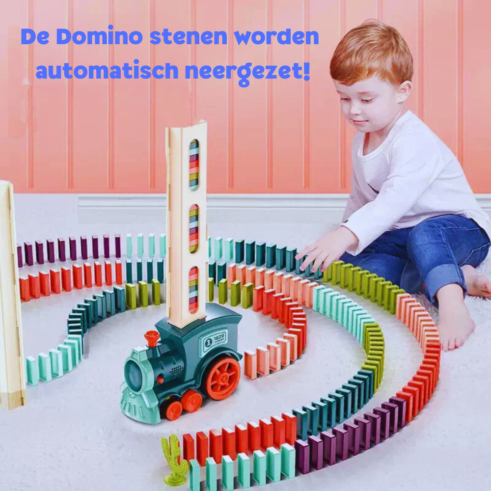 Dominotrein – Bouw en speel met eindeloos plezier