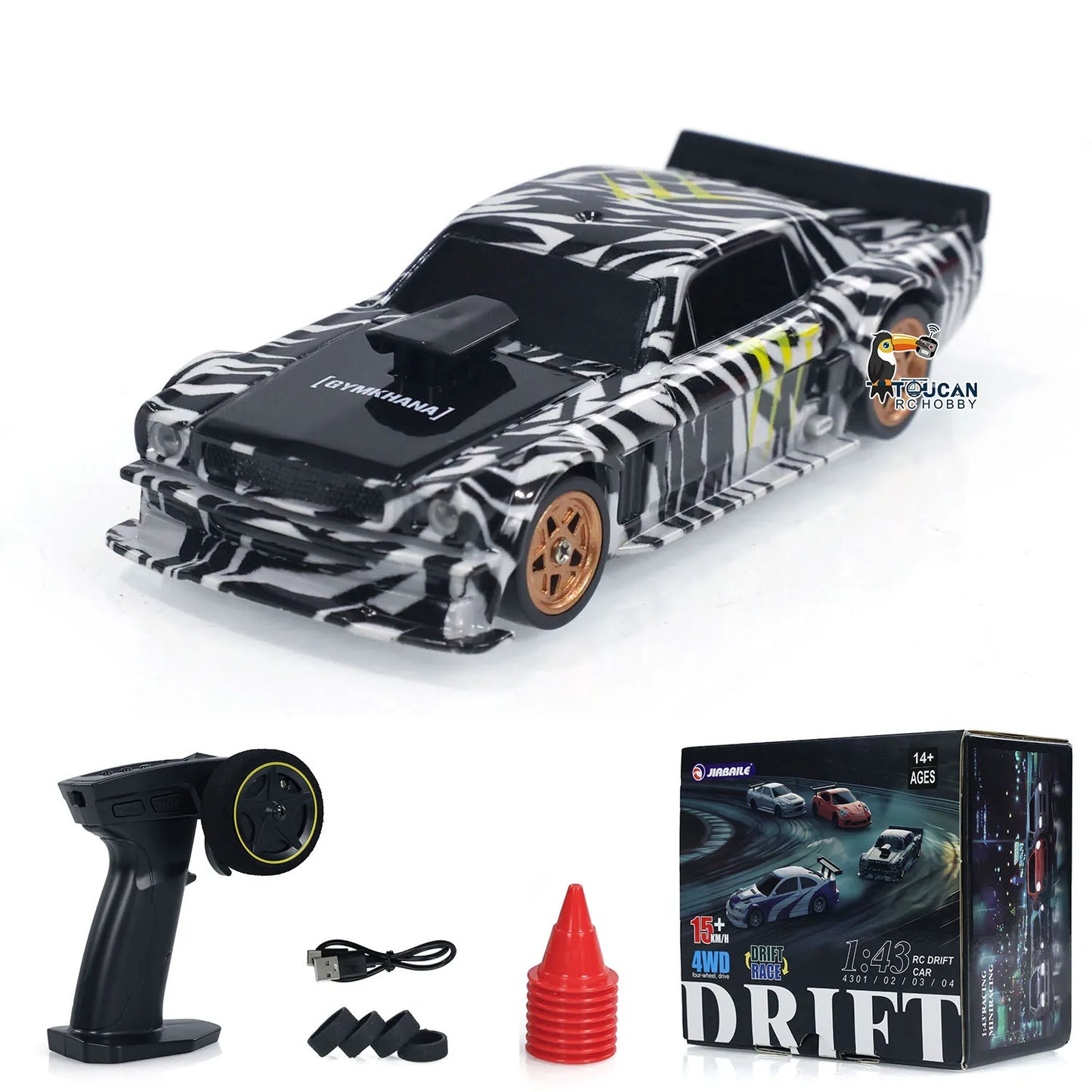 Mini bestuurbare drift auto – Mini Formaat, Maximaal Plezier