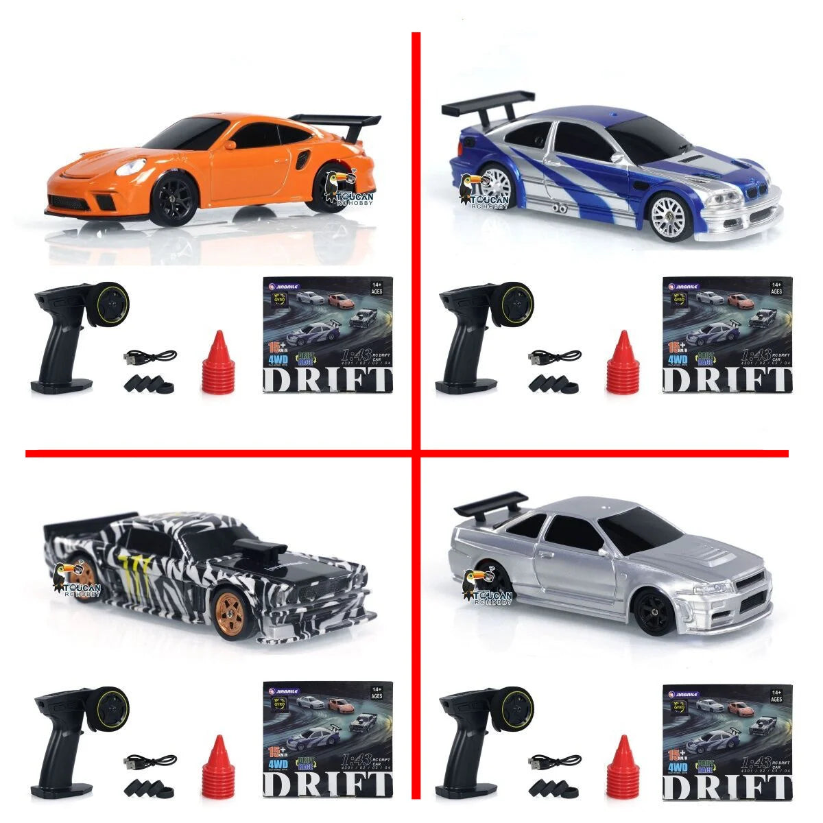 Mini bestuurbare drift auto – Mini Formaat, Maximaal Plezier