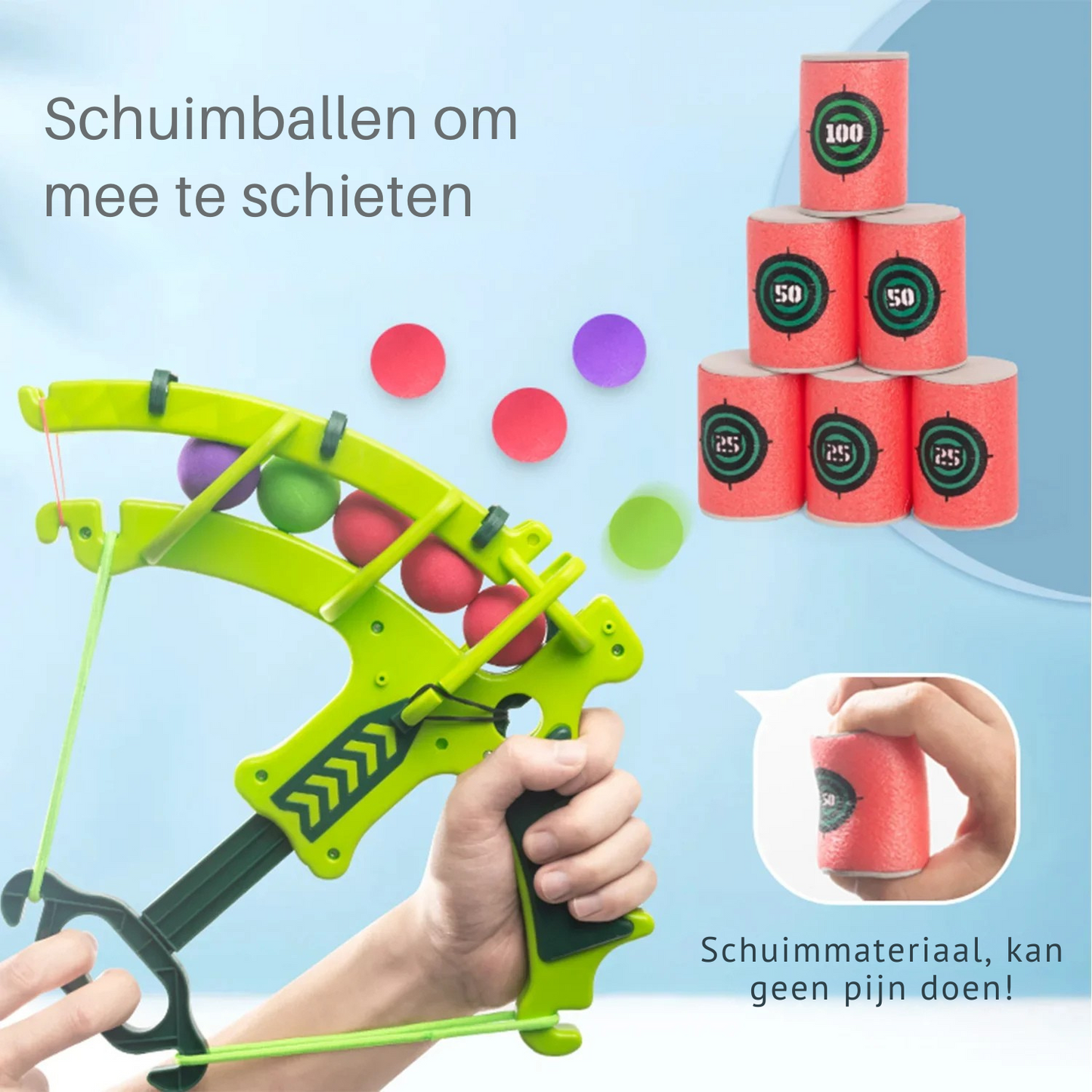 Kunststof Boog Set – Richt, Schiet en Scoor Punten!