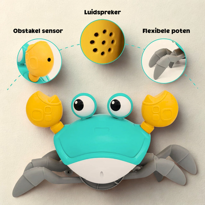 Interactieve Kruipende Krab – Leren en Lachen in Beweging