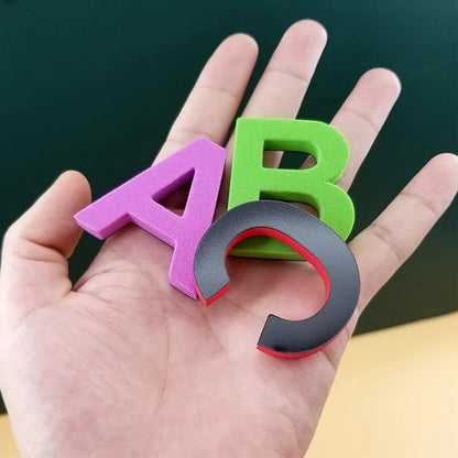 Magnetische Alfabet Koelkaststickers – Spelenderwijs leren Lezen en Rekenen